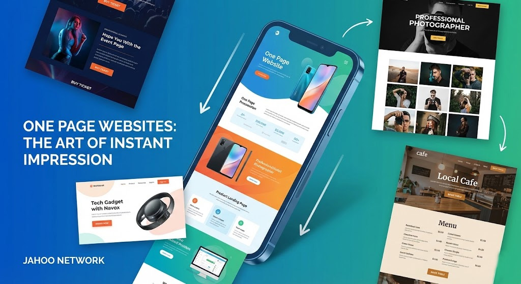 One Page Websites: Η Τέχνη της Άμεσης Εντύπωσης